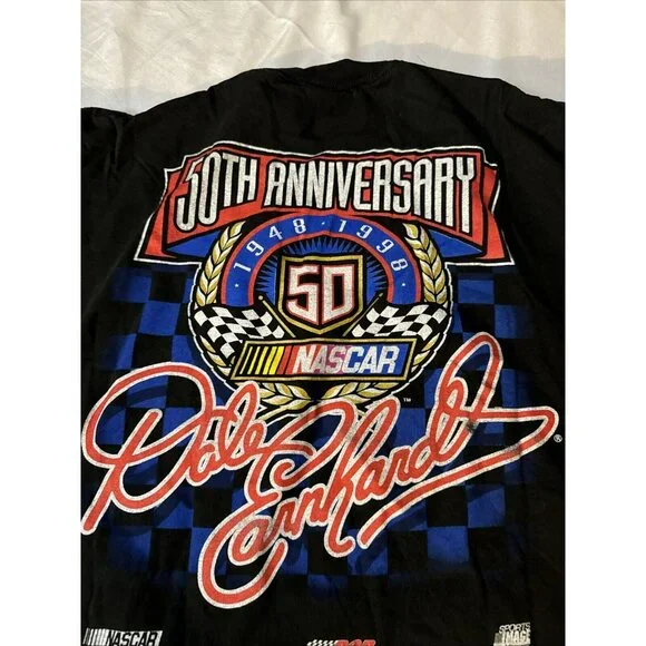Vintage Dale Earnhardt Daytona 500 1998 Champion Determination TShirt 2XL E22 - Picture 8 of 9